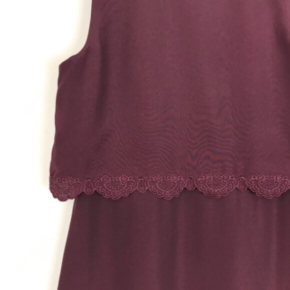 NWT Parker Vine Cordovan Embroidered Dress Size Medium - Picture 7 of 9